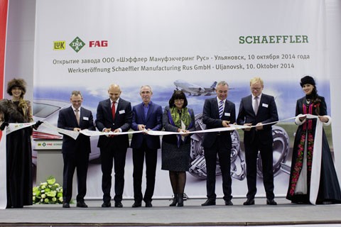 Schaeffler opens a new plant in Russia